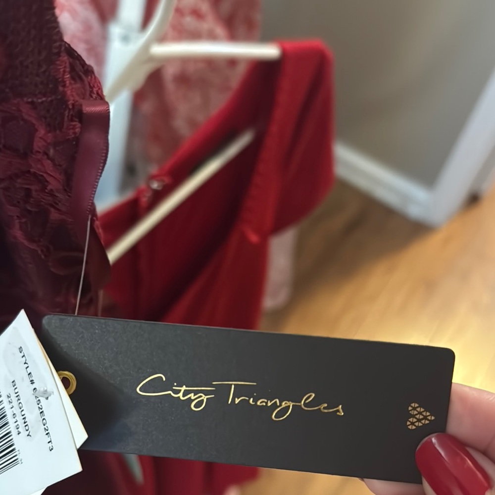 City Triangles Red Dress